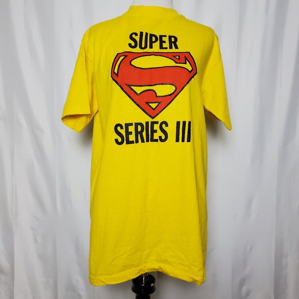 Vintage Single Stitch Superman Series 3 T-Shirt Large